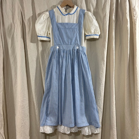 Handmade Other - Vintage Handmade Dorothy Wizard of Oz Costume Gingham Dress XS Cosplay Halloween